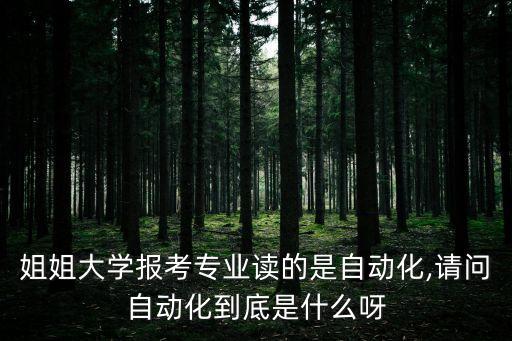 怎樣認識自動化專業(yè),電氣自動化技術專業(yè)是什么專業(yè)?