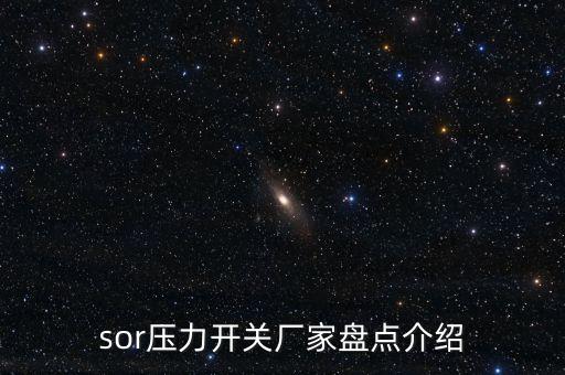 sor壓力開關(guān)廠家盤點(diǎn)介紹