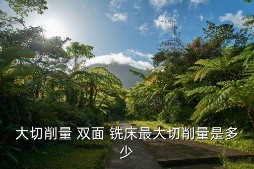 雙面銑床自動化設(shè)備有哪些