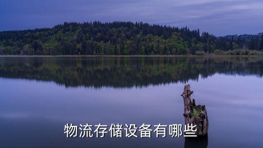 物流存儲(chǔ)設(shè)備有哪些
