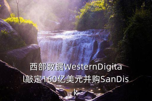 西部數(shù)據(jù)WesternDigital敲定160億美元并購SanDisk