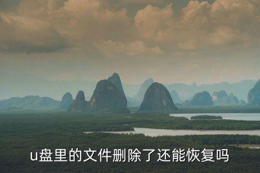 u盤里的文件刪除了還能恢復(fù)嗎