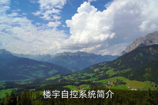 樓宇自控系統(tǒng)簡介