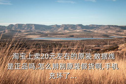  淘寶上賣20元左右的原裝 數(shù)據(jù)線是正品嗎,怎么辨別原裝假貨啊,手機(jī)充壞了...