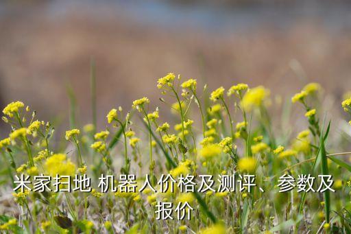 米家掃地 機(jī)器人價(jià)格及測(cè)評(píng)、參數(shù)及報(bào)價(jià)