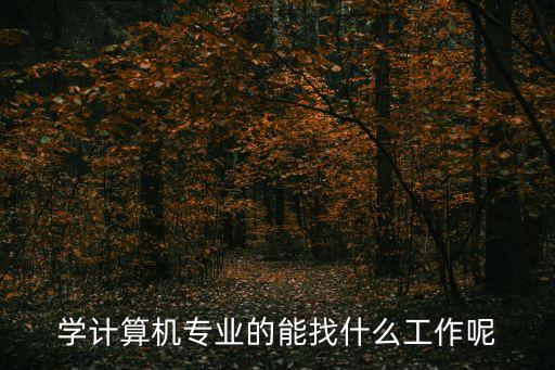自動(dòng)化專(zhuān)業(yè)鑒賞,高校計(jì)算機(jī)專(zhuān)業(yè)有哪些專(zhuān)業(yè)?