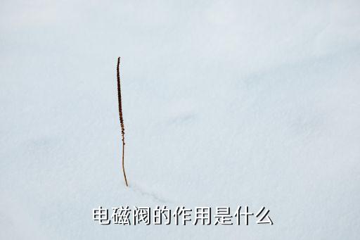 電氣自動化控制電磁閥原理,挖掘機比例電磁閥的控制原理