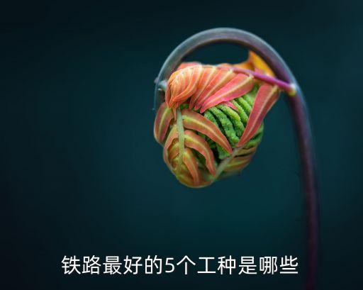 鐵路最好的5個(gè)工種是哪些