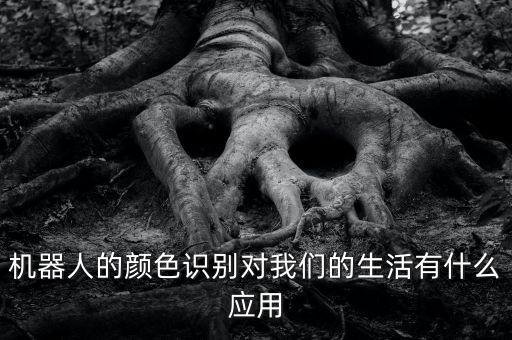 機(jī)器人的顏色識(shí)別對(duì)我們的生活有什么應(yīng)用