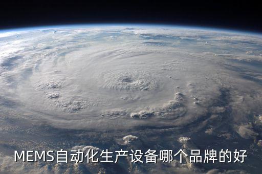 MEMS自動化生產設備哪個品牌的好