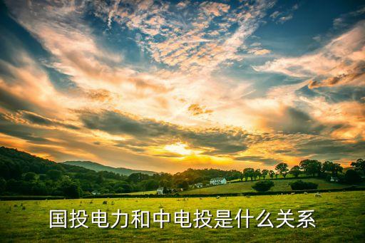 國投電力和中電投是什么關系