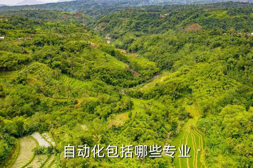自動化包括哪些專業(yè)