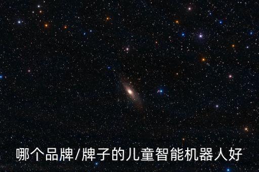 哪個(gè)品牌/牌子的兒童智能機(jī)器人好