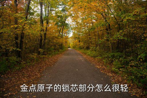  金點(diǎn)原子的鎖芯部分怎么很輕
