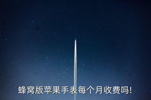 蘋(píng)果手表數(shù)據(jù)蜂窩要用卡嗎,