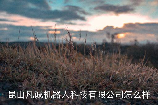 昆山凡誠(chéng)機(jī)器人科技有限公司怎么樣