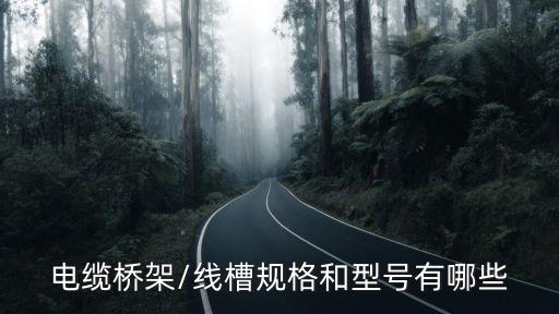 電纜橋架/線槽規(guī)格和型號有哪些