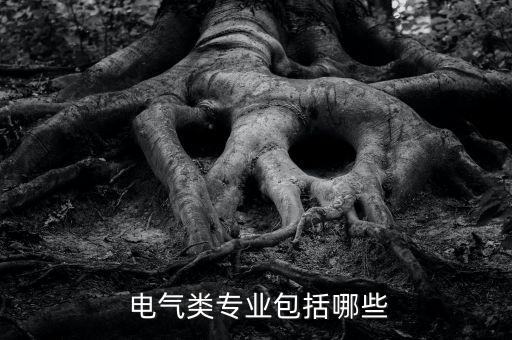  電氣類專業(yè)包括哪些