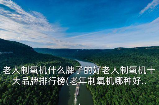 老人制氧機什么牌子的好老人制氧機十大品牌排行榜(老年制氧機哪種好...