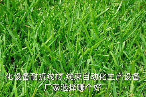 自動(dòng)化設(shè)備耐折線材,線束自動(dòng)化生產(chǎn)設(shè)備廠家選擇哪個(gè)好?