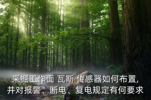 瓦斯傳感器,煤礦井下瓦斯傳感器