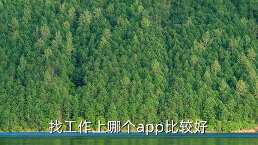 找工作上哪個(gè)app比較好
