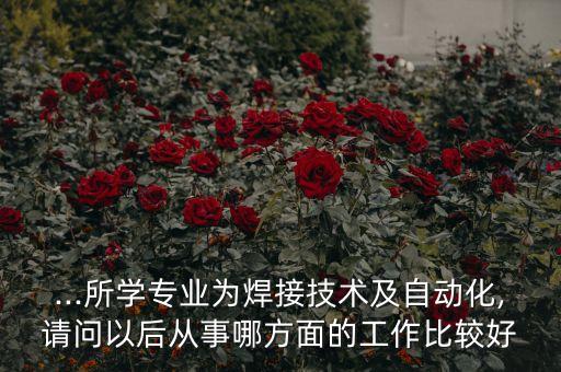 焊接技術(shù)及自動(dòng)化公司,一文看懂!智能焊接技術(shù)有沒(méi)有前途?