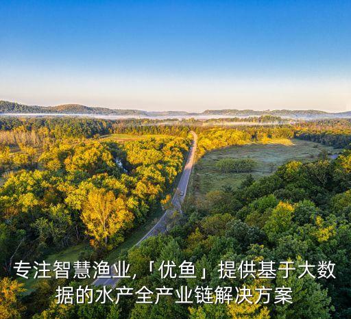 專注智慧漁業(yè),「優(yōu)魚」提供基于大數(shù)據(jù)的水產(chǎn)全產(chǎn)業(yè)鏈解決方案