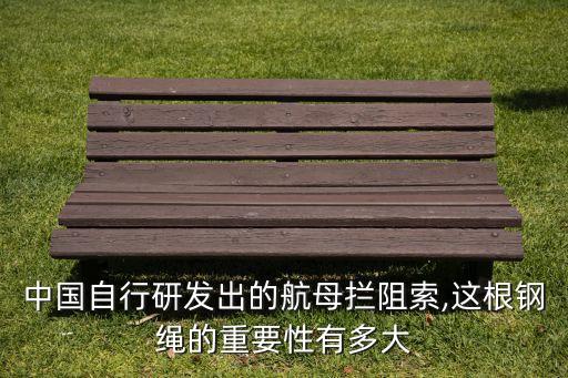 中國(guó)自行研發(fā)出的航母攔阻索,這根鋼繩的重要性有多大
