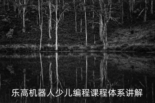 樂(lè)高機(jī)器人少兒編程課程體系講解