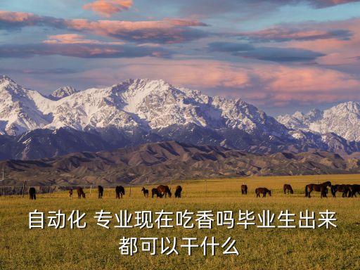 五金自動化專業(yè)好就業(yè)嗎,電子信息自動化專業(yè)就業(yè)方向