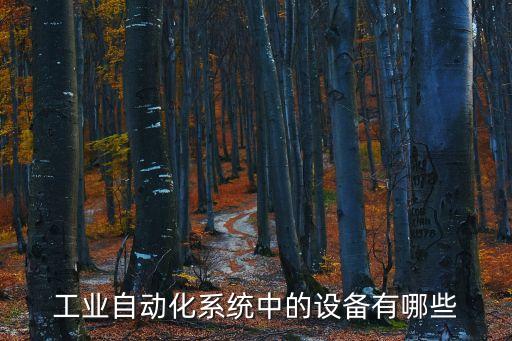 海安工業(yè)自動化設備概念,工業(yè)自動化系統中設備有哪些?