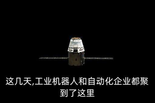 這幾天,工業(yè)機(jī)器人和自動(dòng)化企業(yè)都聚到了這里