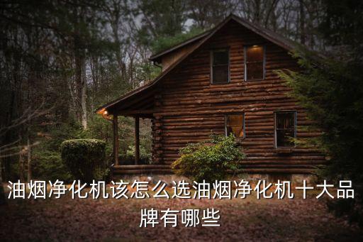 油煙凈化機(jī)該怎么選油煙凈化機(jī)十大品牌有哪些
