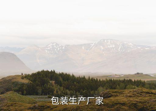 包裝生產(chǎn)廠家