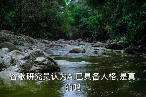 谷歌研究員認為AI已具備人格,是真的嗎