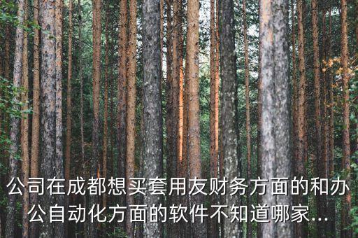 財(cái)務(wù)自動(dòng)化軟件有哪些公司,比較知名財(cái)務(wù)軟件有哪些?