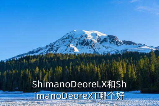 ShimanoDeoreLX和ShimanoDeoreXT哪個(gè)好