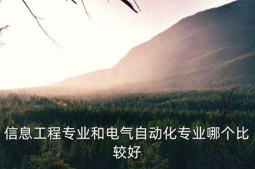 電氣自動(dòng)化專(zhuān)業(yè)與電子信息《電子信息與電氣自動(dòng)化概論》