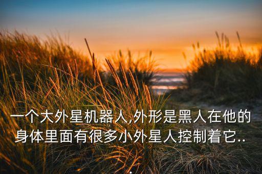 黑人機器人的美國電影,關(guān)于機器人的電影你知道多少?