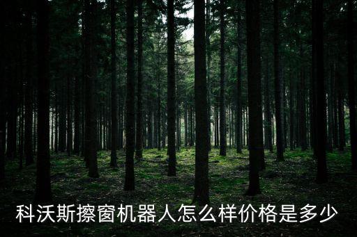 科沃斯擦窗機(jī)器人怎么樣價(jià)格是多少