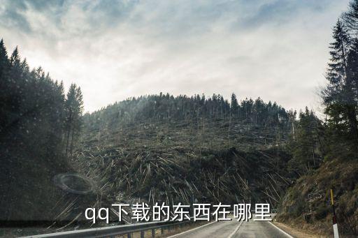 qq下載的東西在哪里
