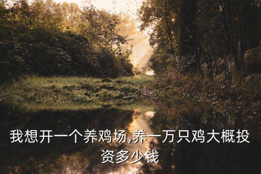 我想開一個(gè)養(yǎng)雞場(chǎng),養(yǎng)一萬(wàn)只雞大概投資多少錢