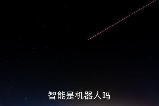 智能是機(jī)器人嗎