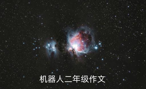 機器人二年級作文
