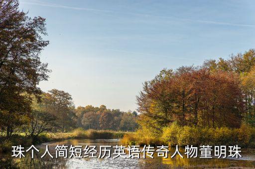 董明珠傳,人物分析傳奇董明珠