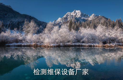 檢測(cè)維保設(shè)備廠家