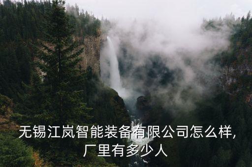  無(wú)錫江嵐智能裝備有限公司怎么樣,廠里有多少人