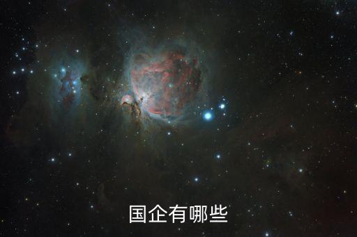 國企有哪些