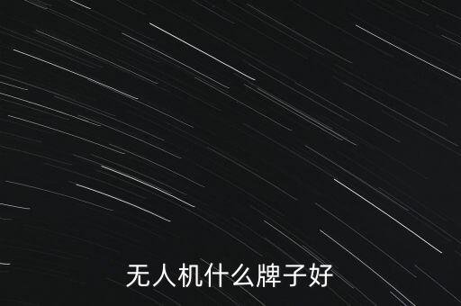 無人機(jī)什么牌子好